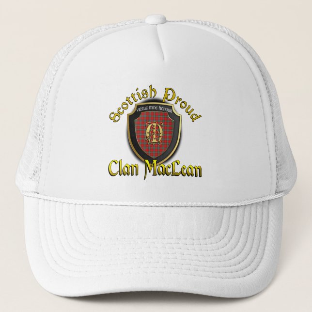 Gorra De Camionero Clan MacLean Scottish Dynasty Cap (Anverso)