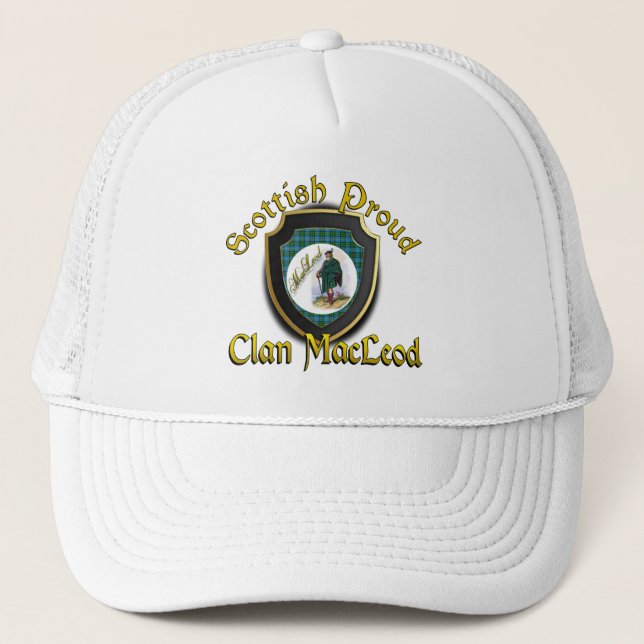 Gorra De Camionero Clan MacLeod Scottish Dynasty Cap (Anverso)
