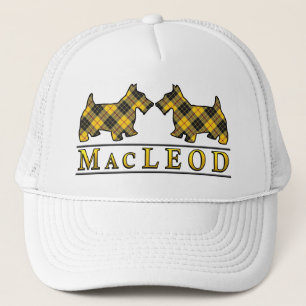 Gorra De Camionero Clan MacLeod Tartan Scottie Dogs