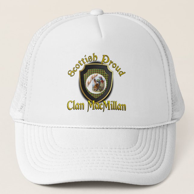 Gorra De Camionero Clan MacMillan Scottish Dynasty Cap (Anverso)