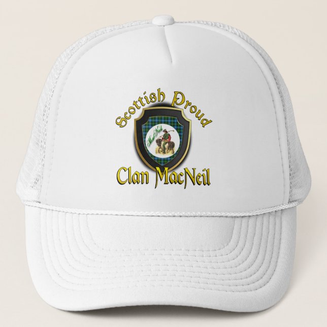 Gorra De Camionero Clan MacNeil Scottish Dynasty Cap (Anverso)