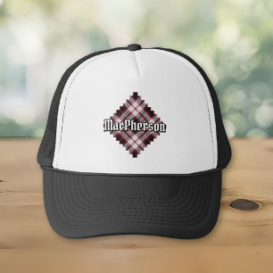 Gorra De Camionero Clan MacPherson Hunting Tartan Trucker Hat