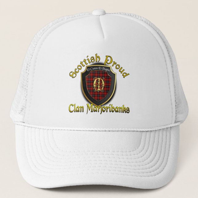 Gorra De Camionero Clan Marjoribanks Scottish Dynasty Cap (Anverso)