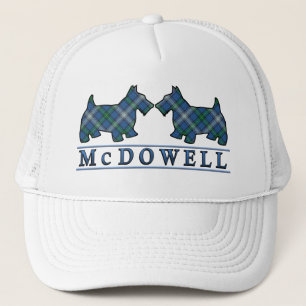 Gorra De Camionero Clan McDowell Tartan Scottie Dogs