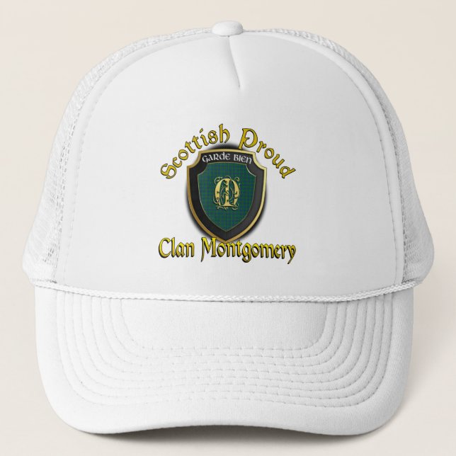 Gorra De Camionero Clan Montgomery Scottish Dynasty Cap (Anverso)