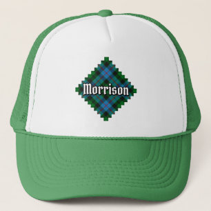 Gorra De Camionero Clan Morrison Hunting Tartan Trucker Hat