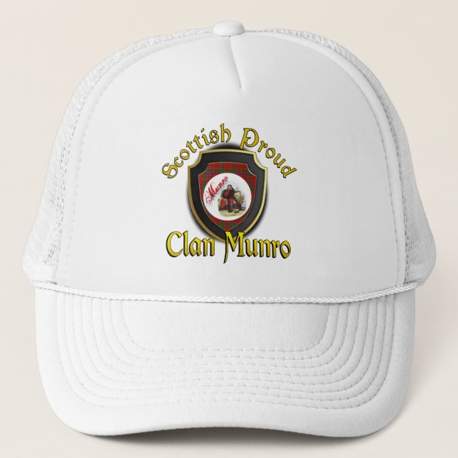 Gorra De Camionero Clan Munro Scottish Dynasty Cap (Anverso)