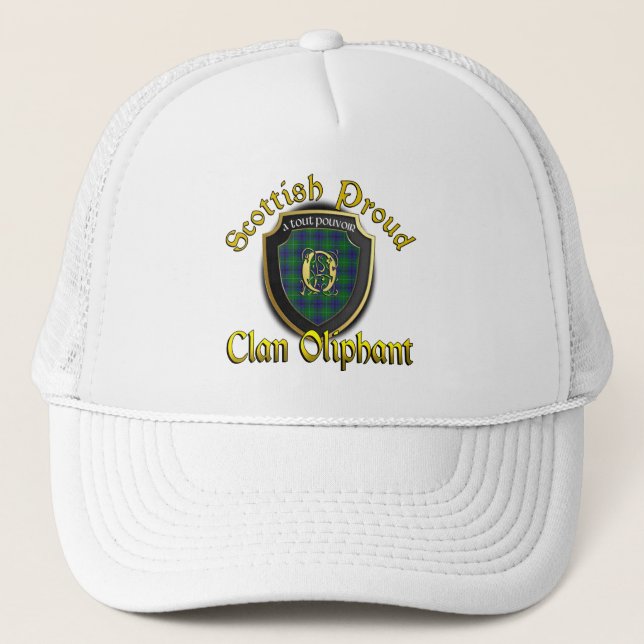 Gorra De Camionero Clan Oliphant Scottish Dynasty Cap (Anverso)