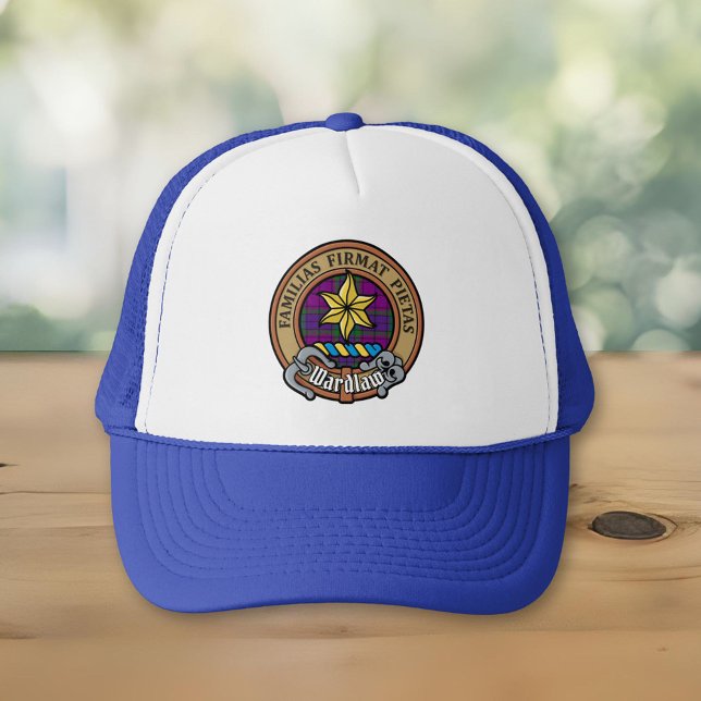 Gorra De Camionero Clan Wardlaw Escudo sobre Tartán (Subido por el creador)