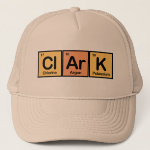 Gorra De Camionero Clark hizo de elementos
