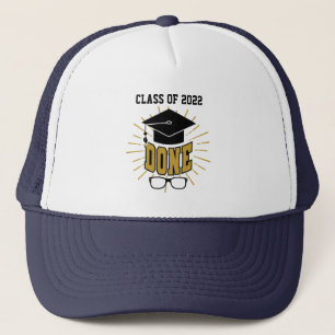 Gorra De Camionero Clase de 2022 Terminada Novedad de Graduación
