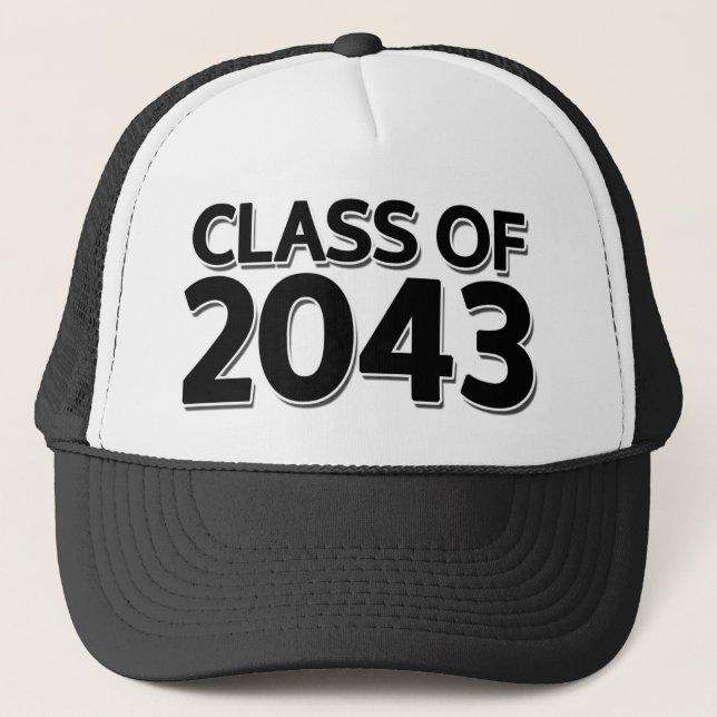 Gorra De Camionero Clase de 2043 (Anverso)