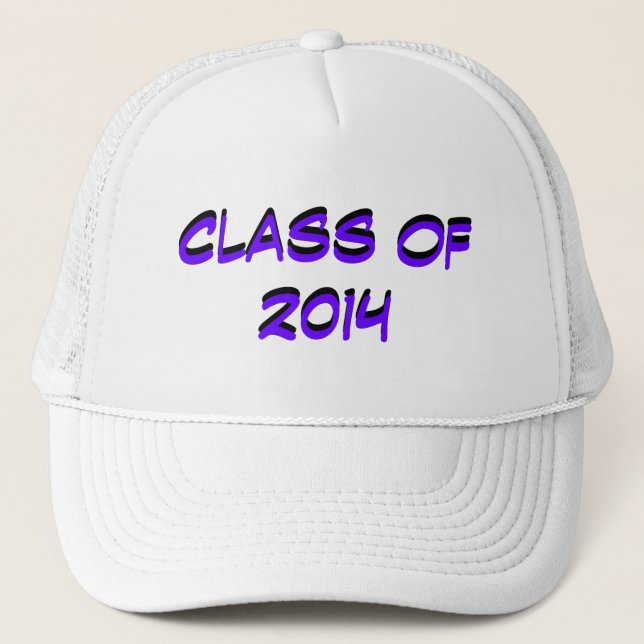 Gorra De Camionero Clase de graduación de 2014 (Anverso)