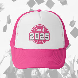 Gorra De Camionero Clase de la insignia rosa 2025
