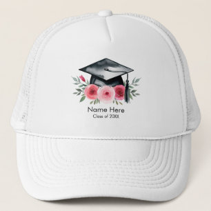 Gorra De Camionero Clase Graduada de 20XX Floral