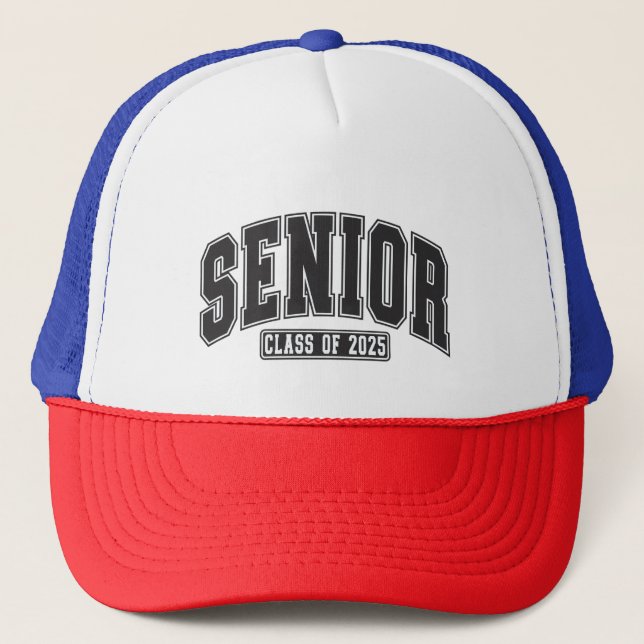 Gorra De Camionero Clase Superior de 2025 Clase de 2025 Graduación (Anverso)