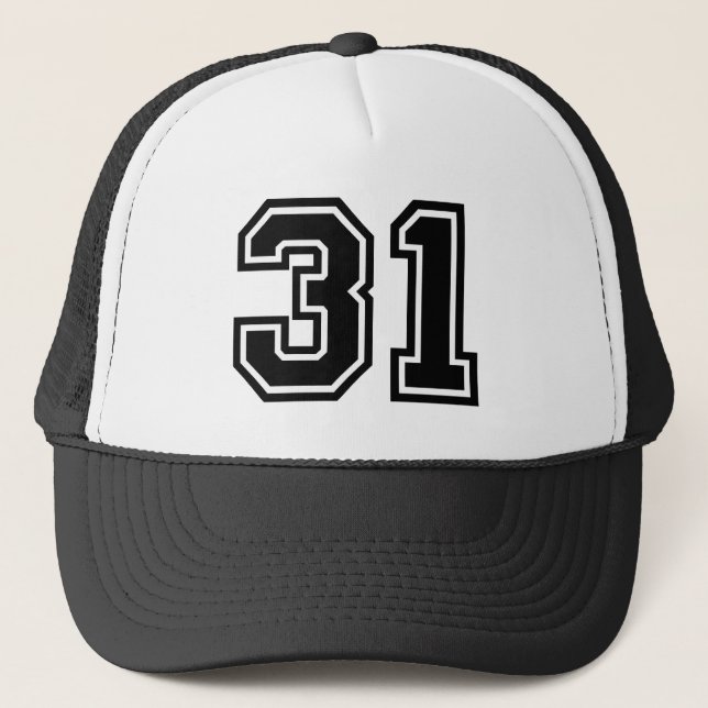 Gorra De Camionero Clásica fiesta de cumpleaños número 31 (Anverso)