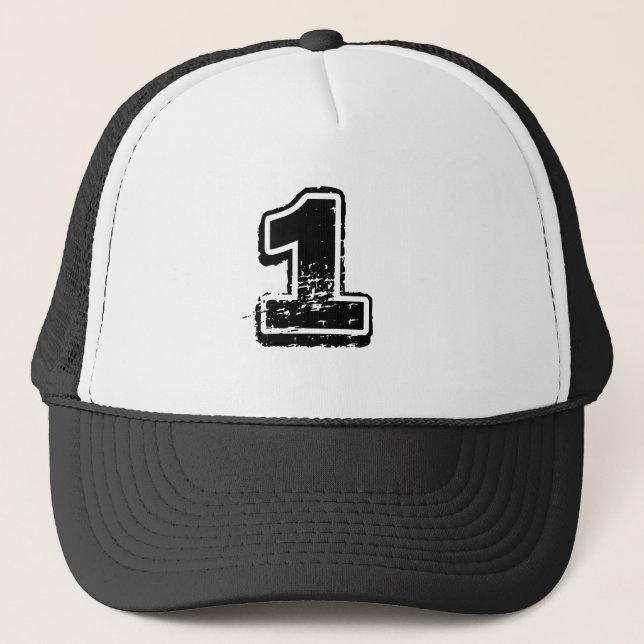 Gorra de camionero clásica número 1 (Anverso)