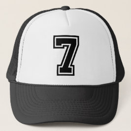 Gorra De Camionero Clásica número 7