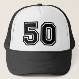 Gorra De Camionero Clásico 50. Fiesta de cumpleaños