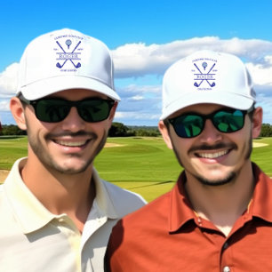 Gorra De Camionero Clásico Club de Golf Nombre Deep Blue