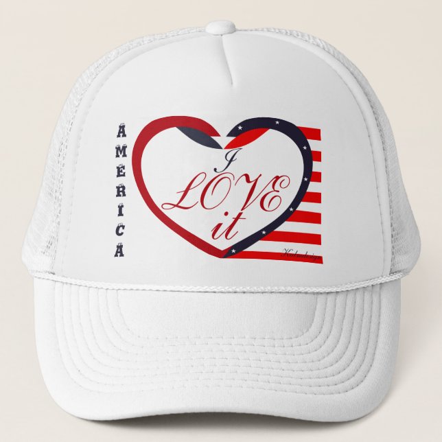 Gorra De Camionero Clásico de Ameriaca (Anverso)