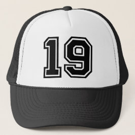 Gorra De Camionero Clásico de cumpleaños 19