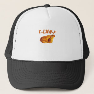 Gorra De Camionero Clásico de Pollo F-Caw-F