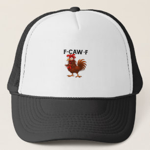 Gorra De Camionero Clásico de Pollo F-Caw-F