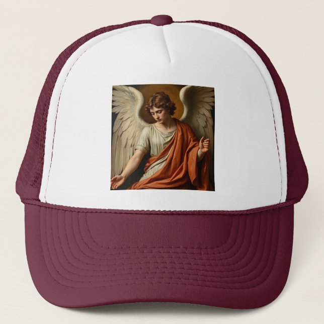 Gorra De Camionero Classic Renaissance Angel Trucker Har (Anverso)