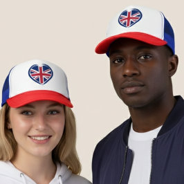 Gorra De Camionero Classic UK Union Jack British Flag