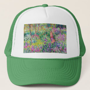 Gorra De Camionero Claude Monet - El jardín del Iris en Giverny