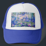 Gorra De Camionero Claude Monet - Lilies de agua / Nympheas 1919<br><div class="desc">Lilies de agua / Nympheas (W.1852) - Claude Monet,  Petróleo en lienzo,  1916-1919</div>