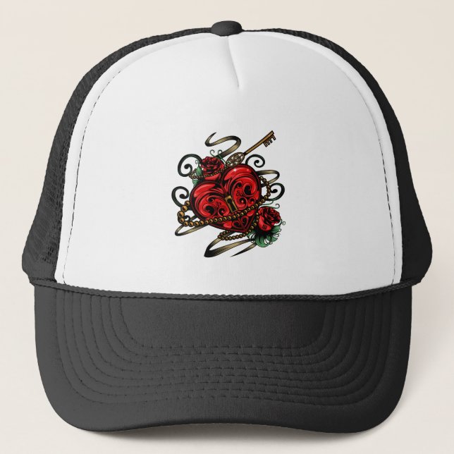 Gorra De Camionero Clave Para Mi Corazón (Anverso)