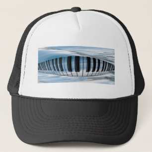 Gorra De Camionero Claves de piano flotante
