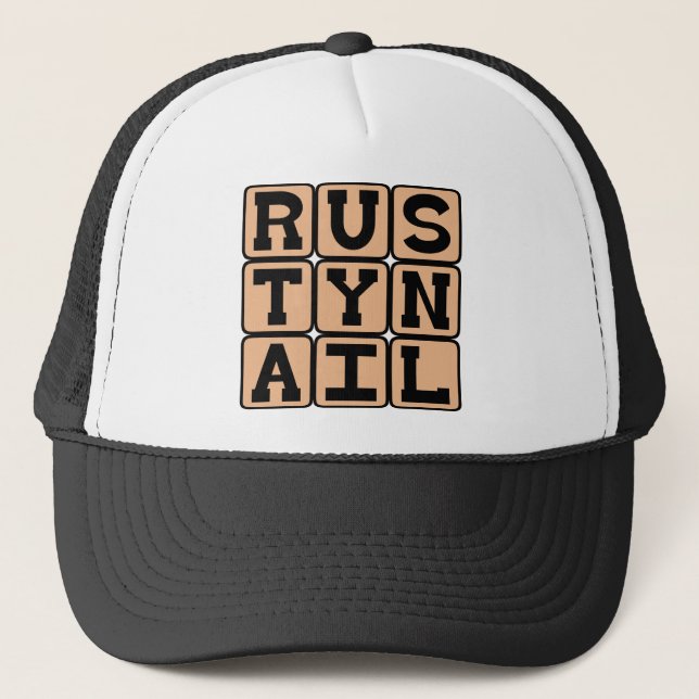 Gorra De Camionero Clavo oxidado, Cóctel (Anverso)