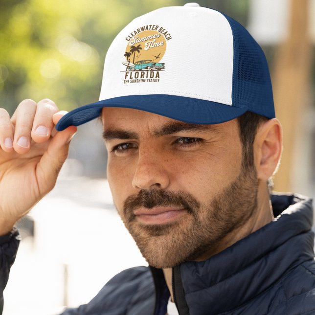 Gorra De Camionero ClearWater Florida Beach Summer (Subido por el creador)