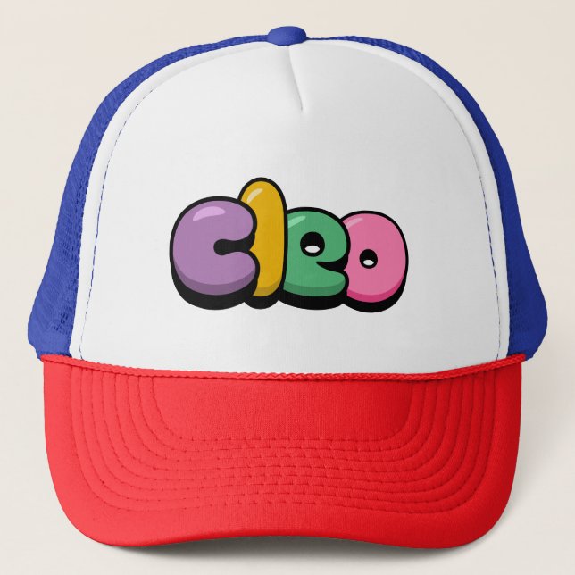 Gorra De Camionero Cleo (Anverso)