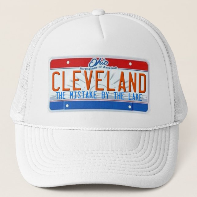 GORRA DE CAMIONERO CLEVELAND EL ERROR POR EL LAGO (Anverso)