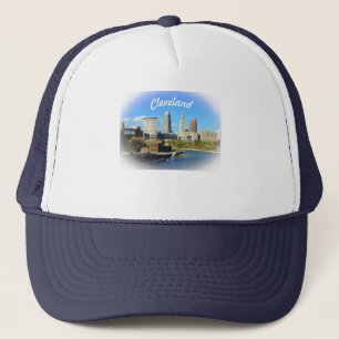 Gorra De Camionero Cleveland Skyline Trucker Hat