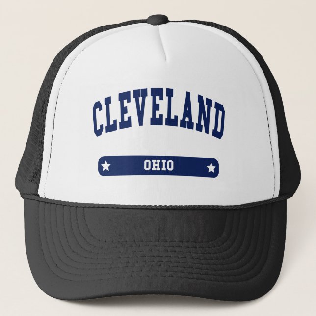 Gorra De Camionero Cleveland Tennessee Camisas de té estilo College (Anverso)