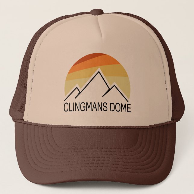 Gorra De Camionero Clingmans Dome Retro (Anverso)