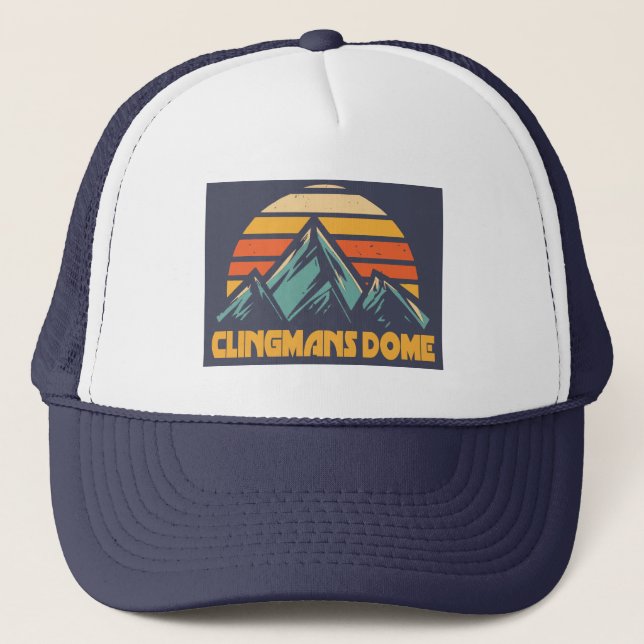 Gorra De Camionero Clingmans Dome Retro Turquoise (Anverso)