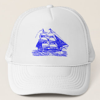 Gorra De Camionero Clipper - Azul