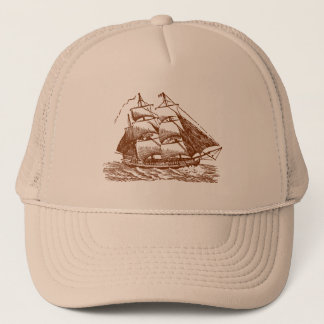 Gorra De Camionero Clipper - Walnut