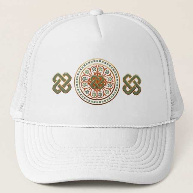 Gorra De Camionero Clover Mandala (Anverso)