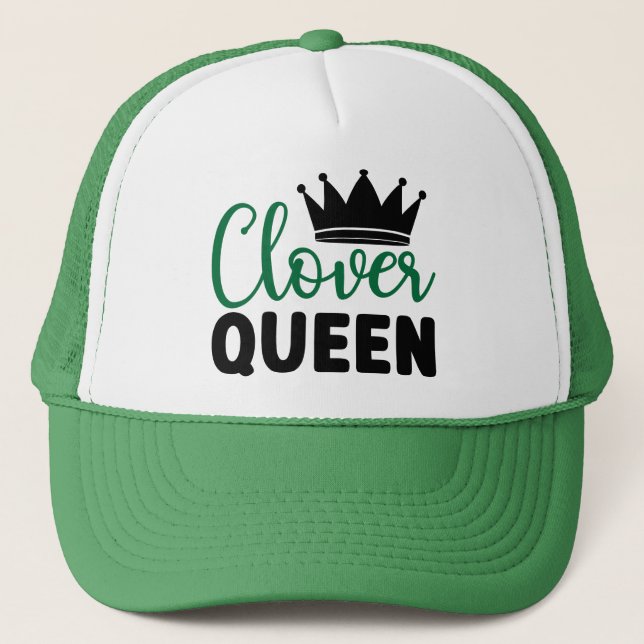 Gorra De Camionero Clover Queen Charm Design-60278 (Anverso)