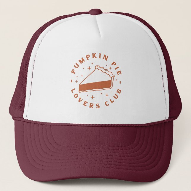 Gorra De Camionero Club de amantes de la calabaza (Anverso)
