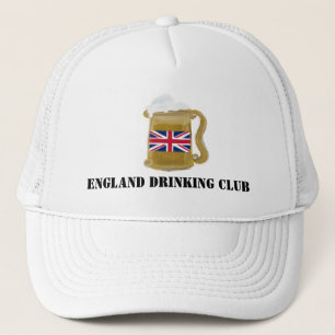 GORRA DE CAMIONERO CLUB DE BEBIDAS DE INGLATERRA