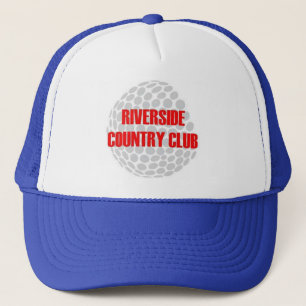 Gorra De Camionero Club de campo de la orilla
